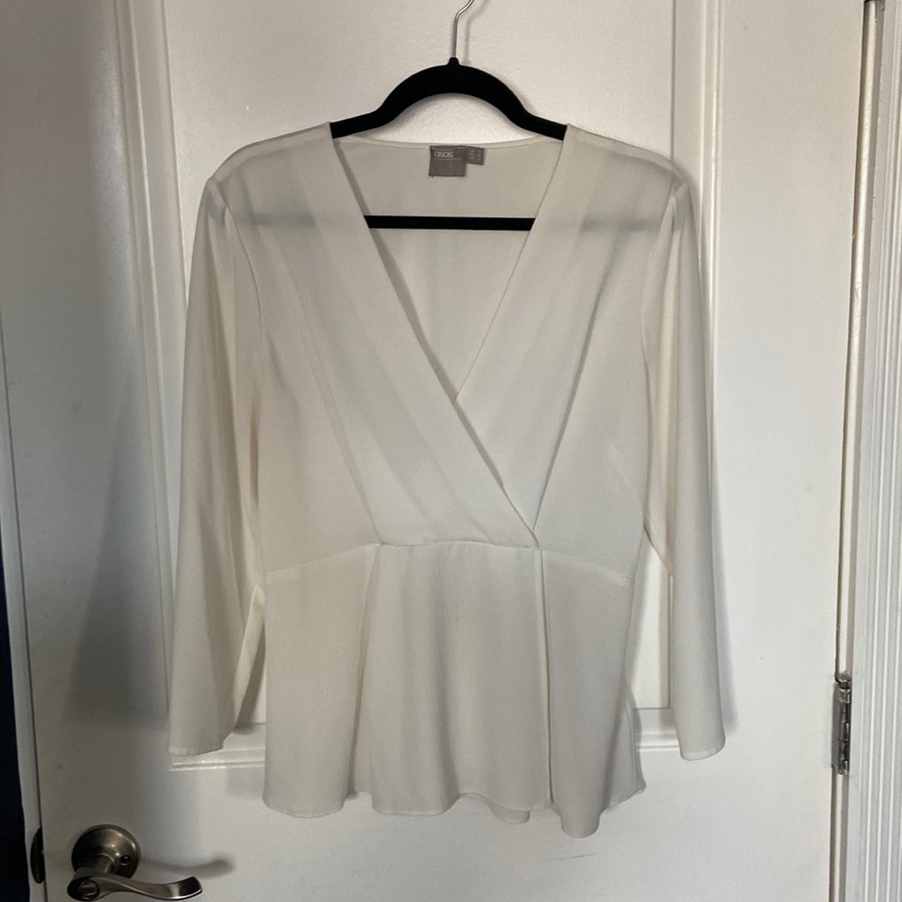 ASOS ivory blouse - Picture 2 of 5